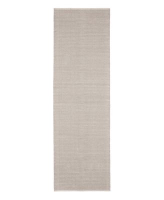 Herringbone Cotton RDA421 2'6''x12' Runner Area Rug