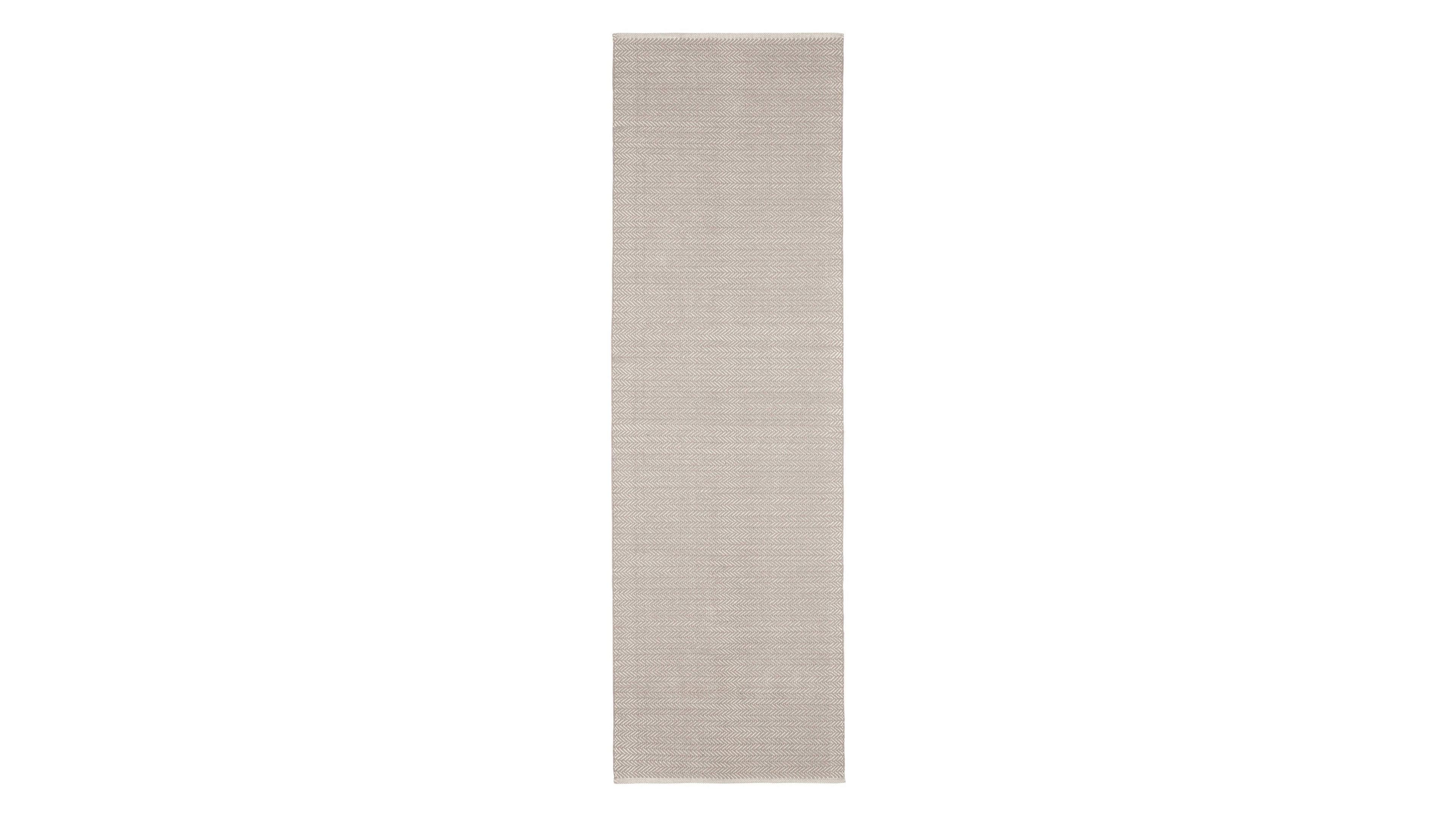 Dash and Albert Rugs by Annie Selke Herringbone Cotton RDA421 2'6''x12' Runner Area Rug