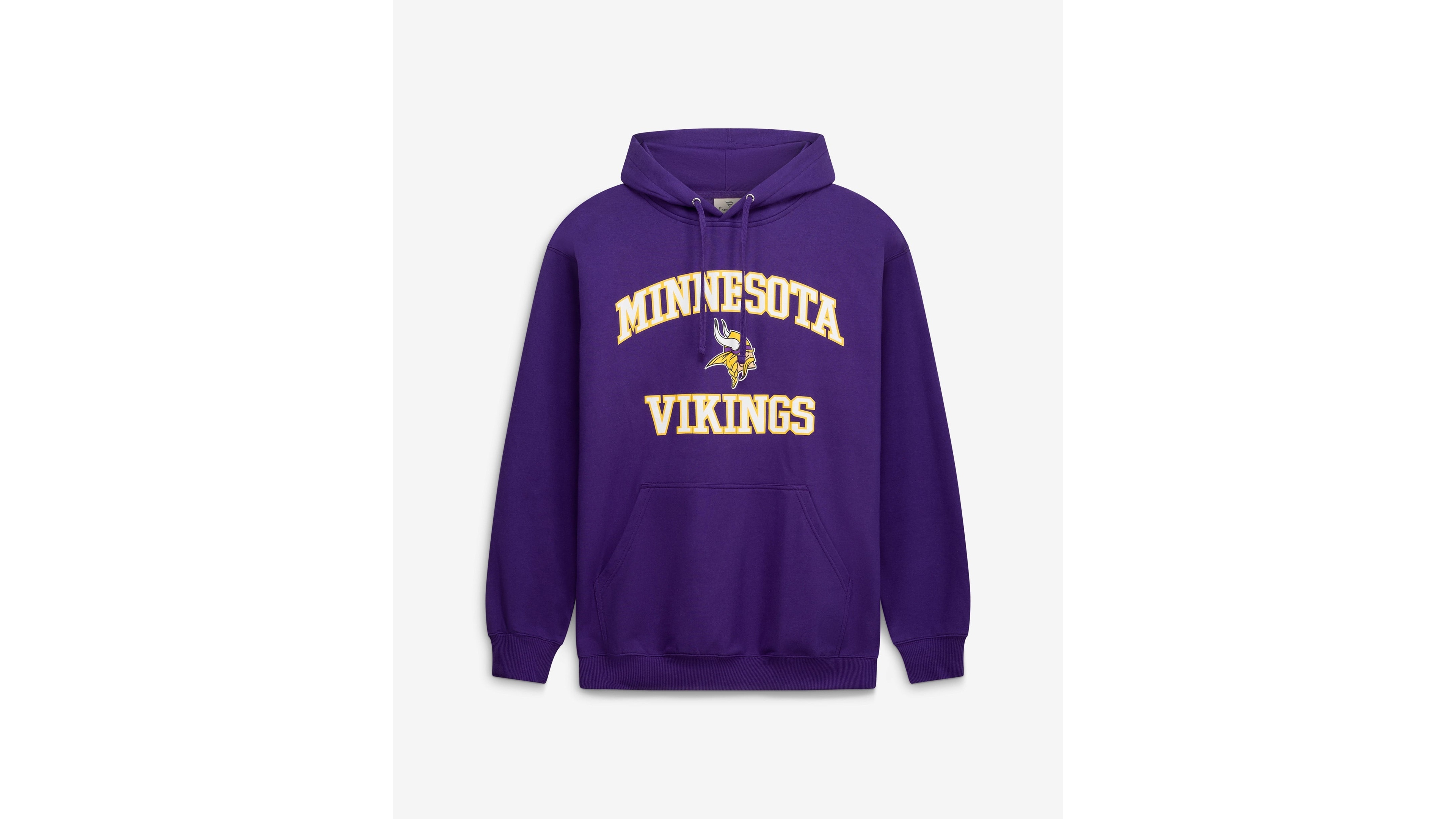 Fanatics Men's Big & Tall Minnesota Vikings Heart Soul Graphic Pullover Hoodie