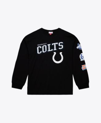 Men's  Black Indianapolis Colts Big & Tall Training Camp Long Sleeve T-Shirt