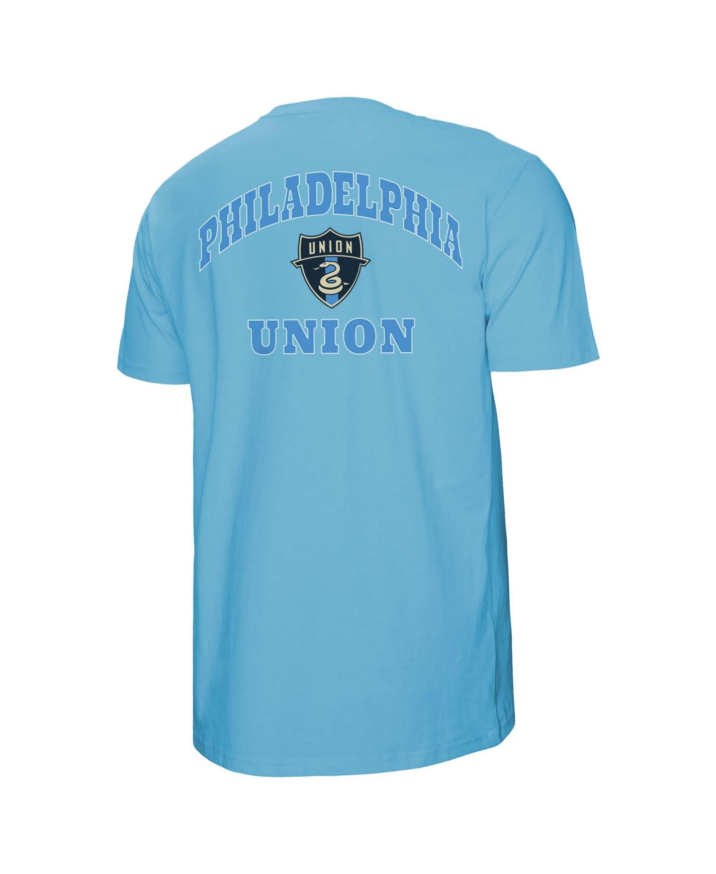 Мужская футболка Mitchell & Ness Light Blue Philadelphia Union 2-Hit — фото 5