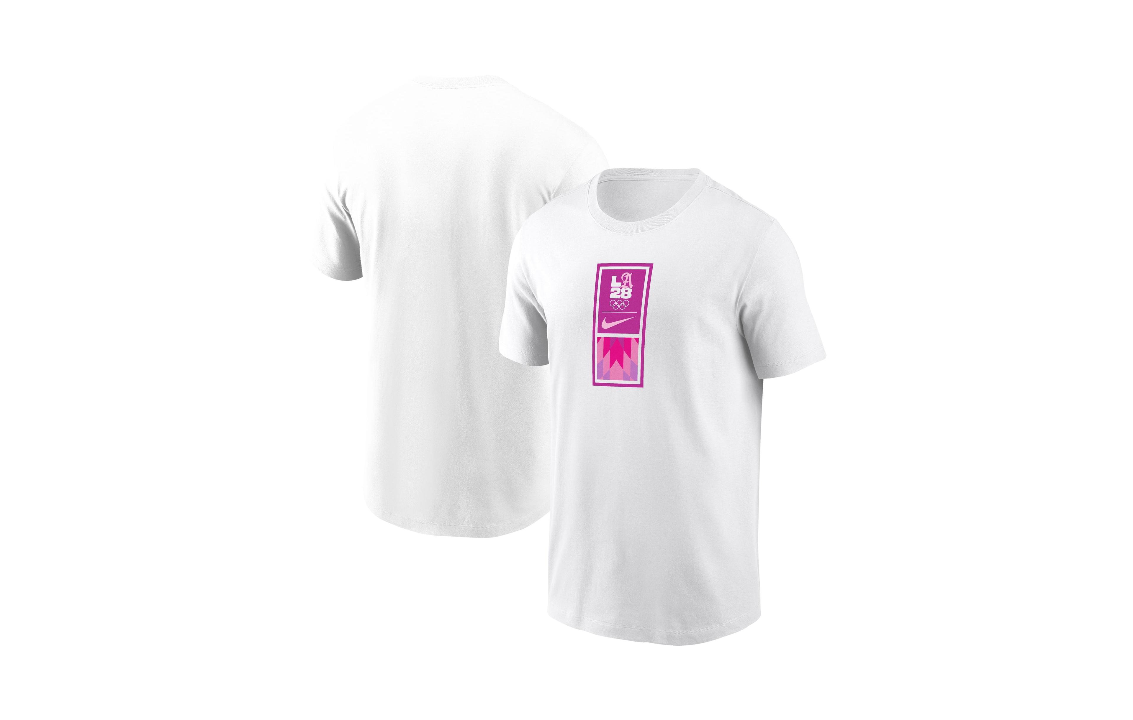 Nike Men's LA2 Dri-fit Screen Print Graphics T-Shirt
