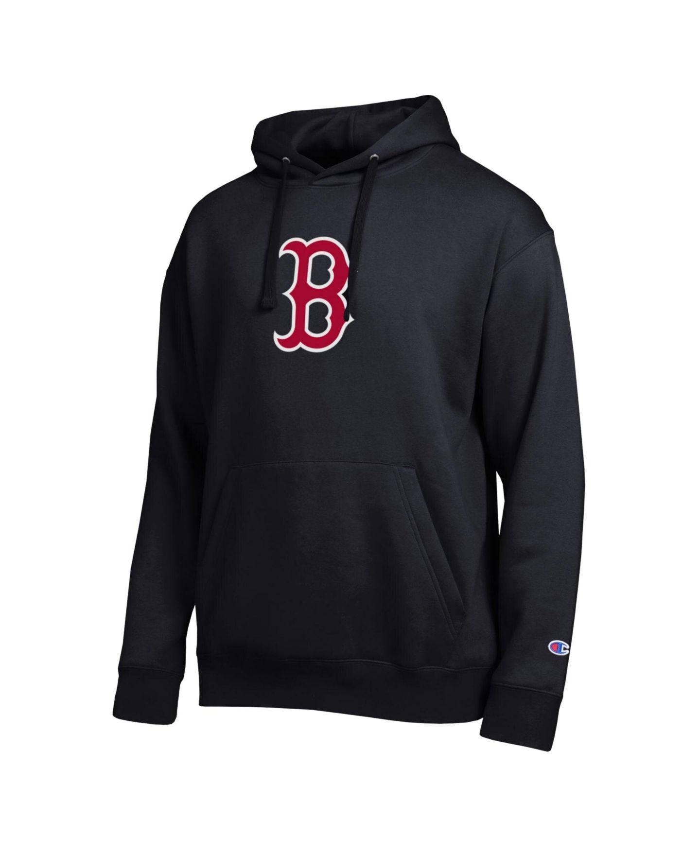 Мужское худи Champion Black Boston Red Sox All Star Embroidered Logo — фото 2