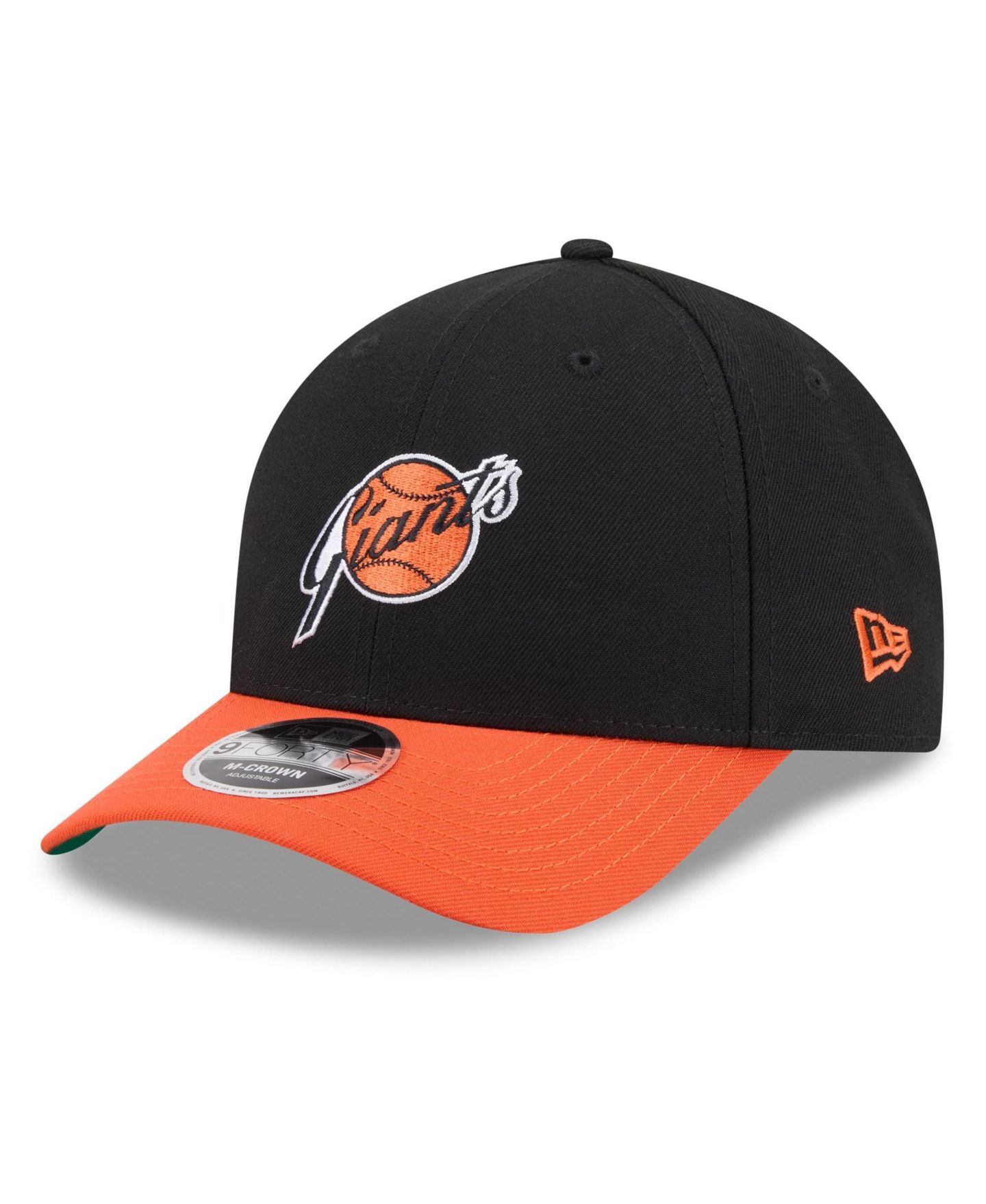 Мужская кепка New Era Black/Orange San Francisco Giants 2026 Baseball Hall of Fame 9FORTY M-Crown Adjustable Hat — фото 3
