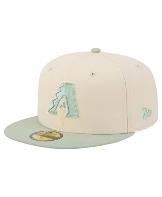 Men's Cream/Green Arizona Diamondbacks Color Pack 59FIFTY Fitted Hat