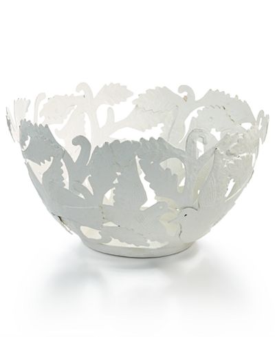 Heart of Haiti Metal Dove Bowl