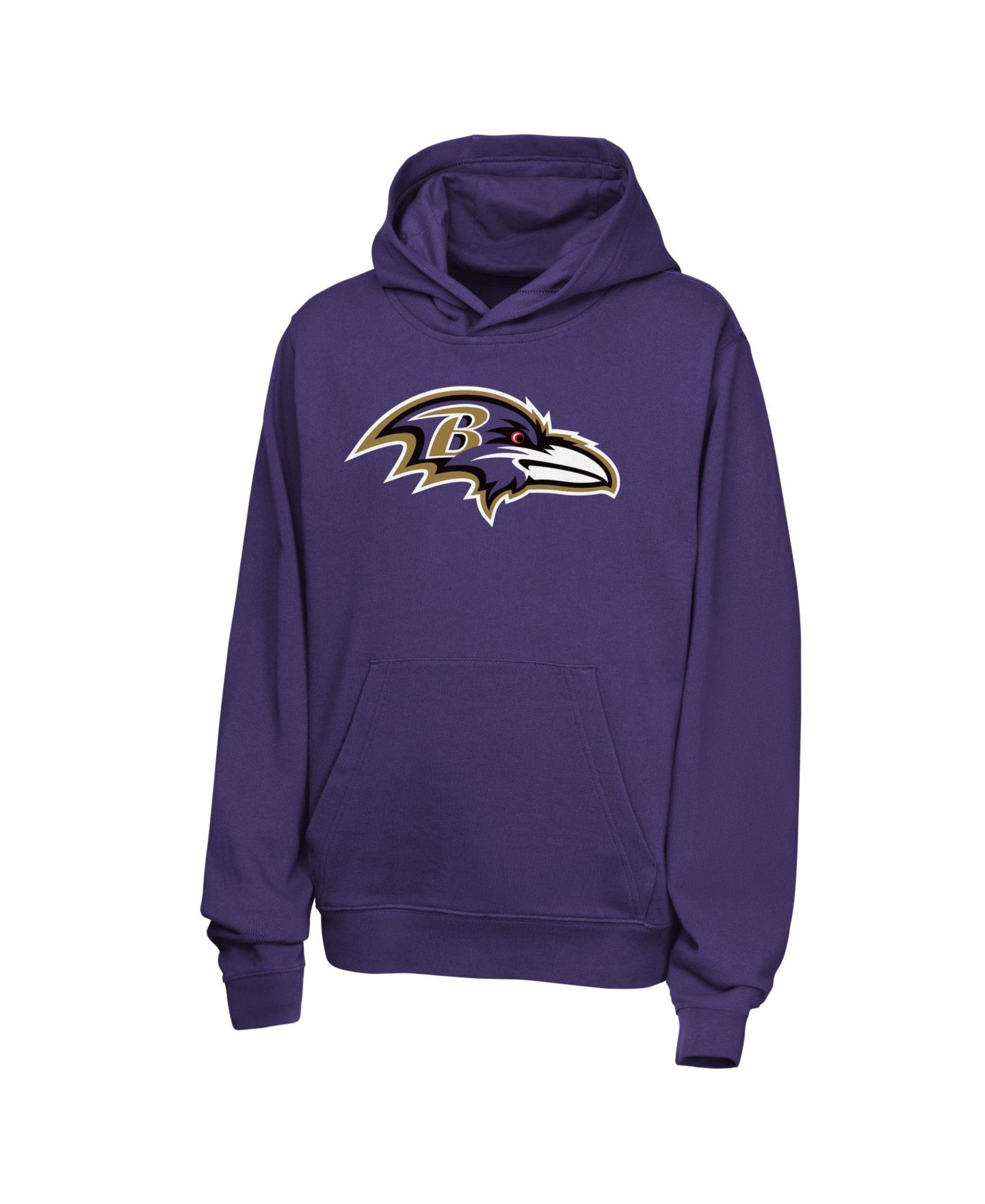 Детское худи Nike Lamar Jackson Purple Baltimore Ravens Name & Number Club Fleece — фото 2