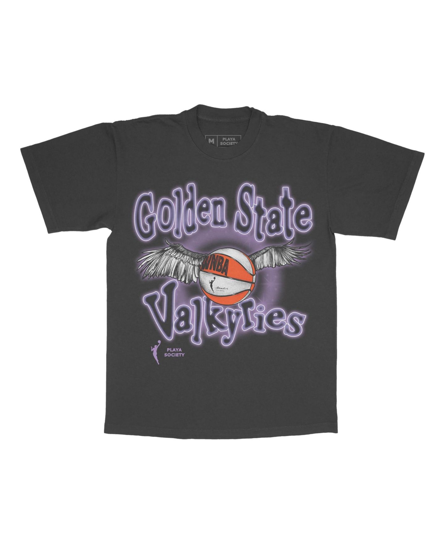 Футболка Playa Society Black Golden State Valkyries Sketch — фото 1