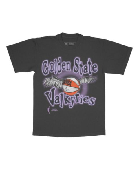 Футболка Playa Society Black Golden State Valkyries Sketch