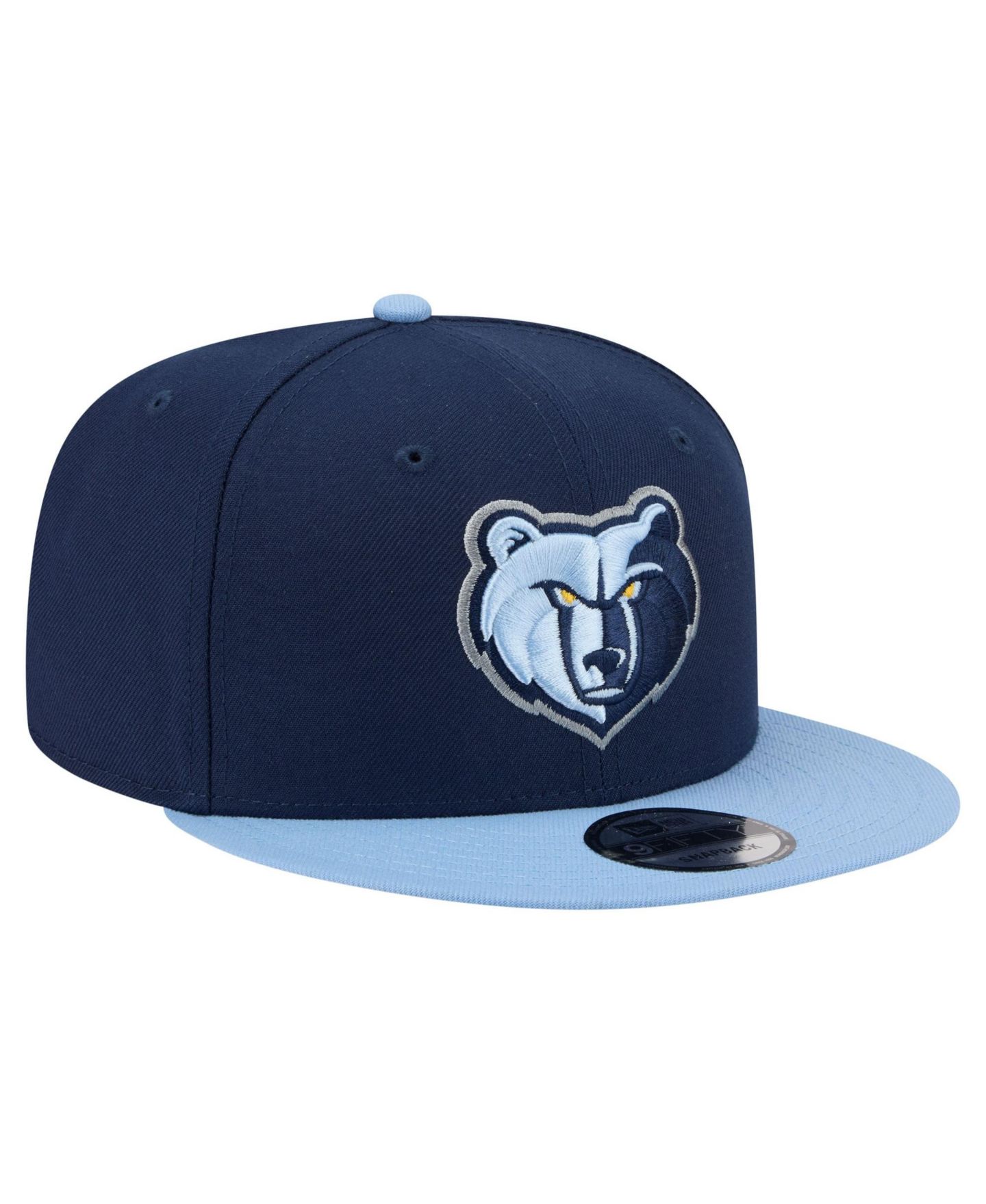Мужская кепка New Era Navy Memphis Grizzlies Two-Tone 9FIFTY Snapback Hat — фото 3