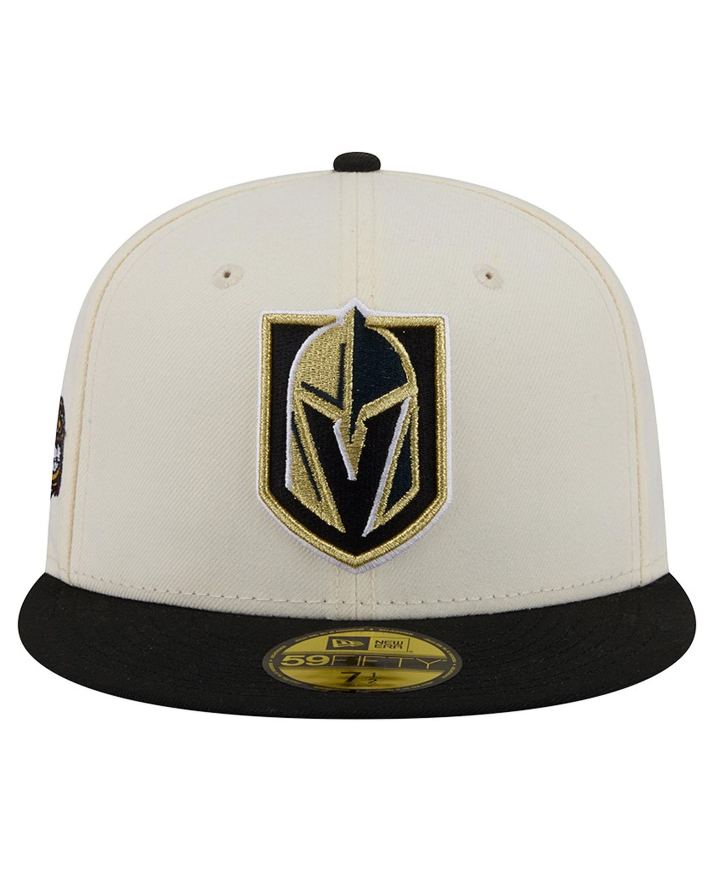 Мужская кепка New Era Cream Vegas Golden Knights 250th Anniversary of the United States Two-Tone 59FIFTY Fitted Hat — фото 3