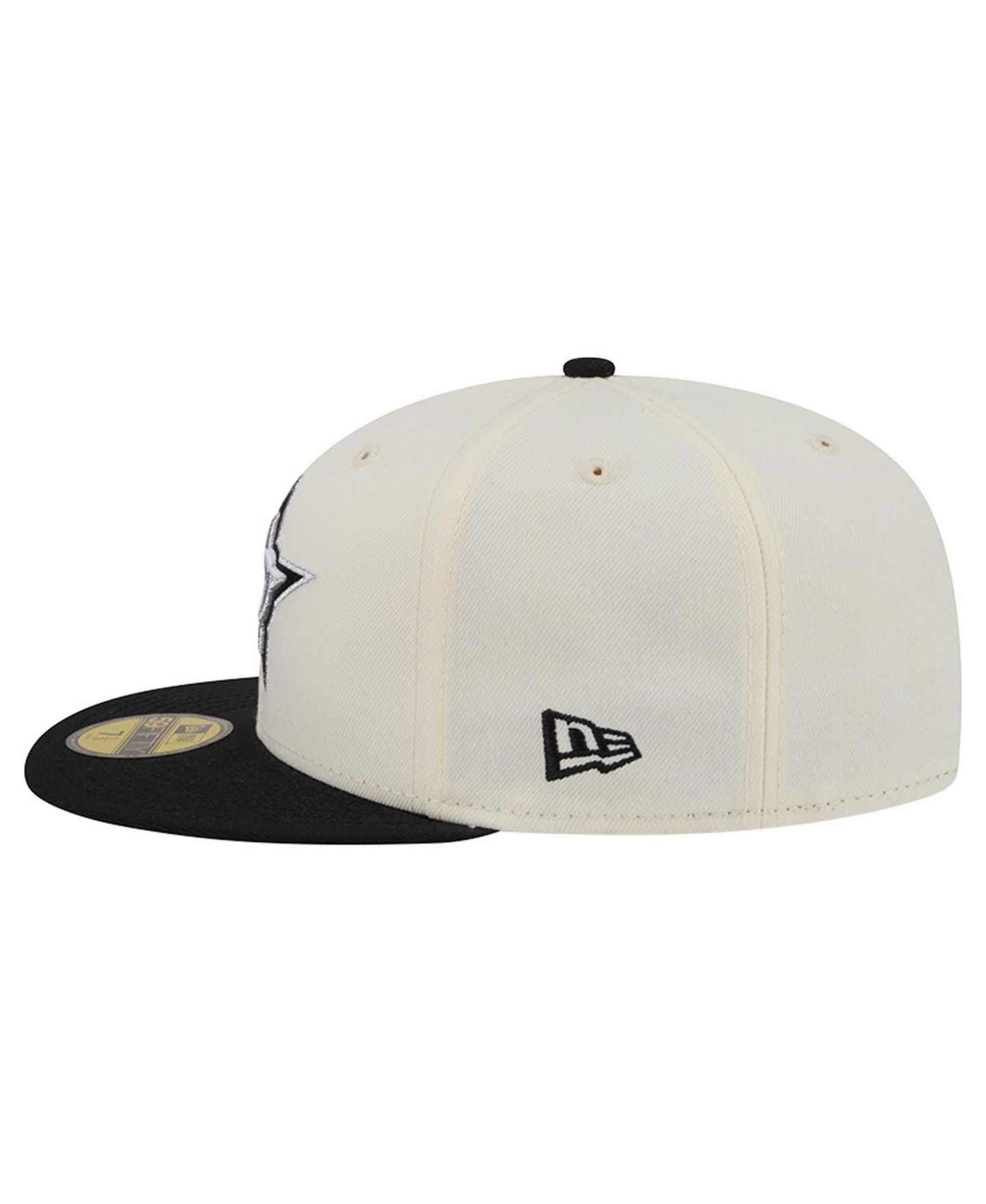 Мужская кепка New Era Cream Dallas Stars 250th Anniversary of the United States Two-Tone 59FIFTY Fitted Hat — фото 7