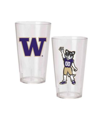 Washington Huskies 24oz. Two-Pack Tritan Tumbler Set