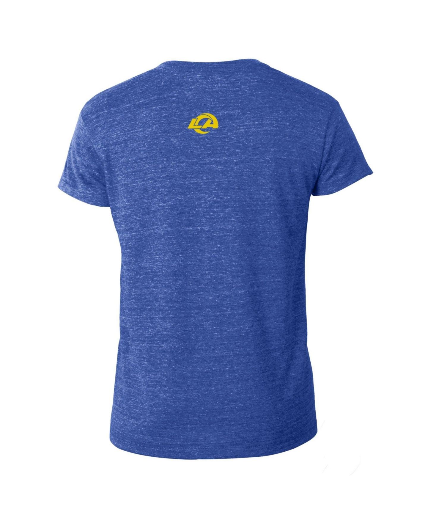 Женская футболка Champion Heather Royal Los Angeles Rams Triumph Tri-Blend V-Neck — фото 3