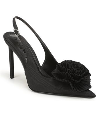 Women's Tegan Flore Slingback Pointed Toe Stiletto Pumps