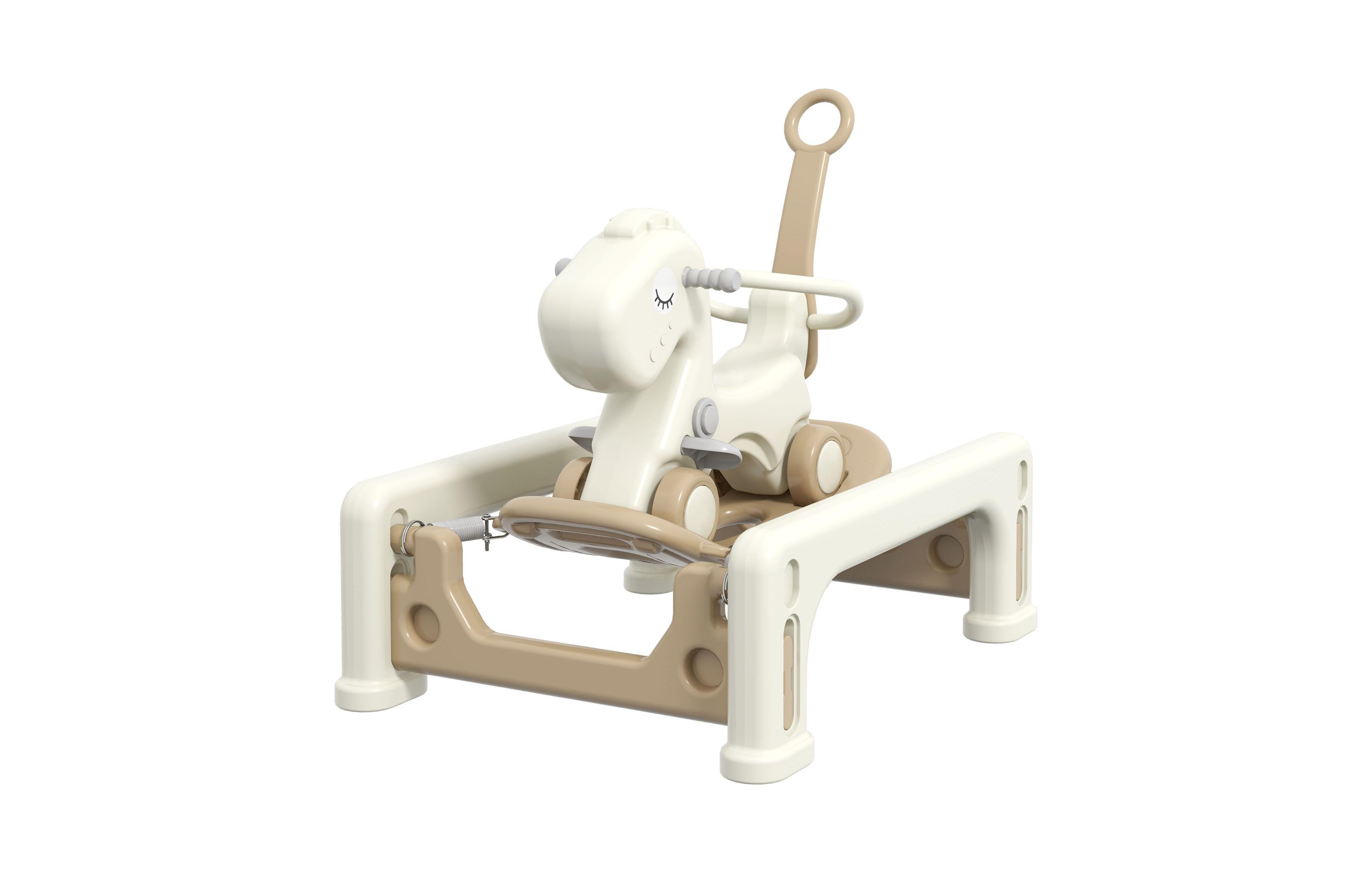 Sevorley Horse Rocking Ride-On Toy with Footrest, Ages 1-6