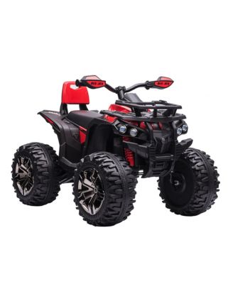 Kids Ride-On ATV with Rechargeable Battery and Headlights, Ages 3-7