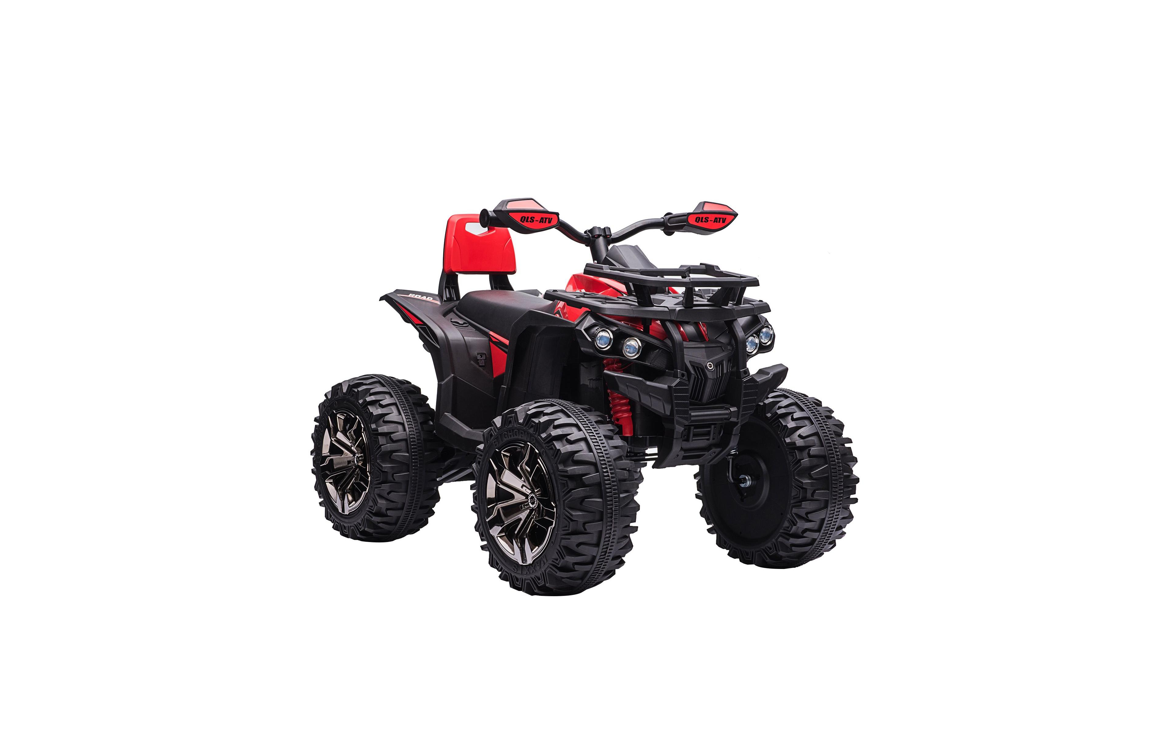 Sevorley Kids Ride-On Atv with Rechargeable Battery and Headlights, Ages 3-7