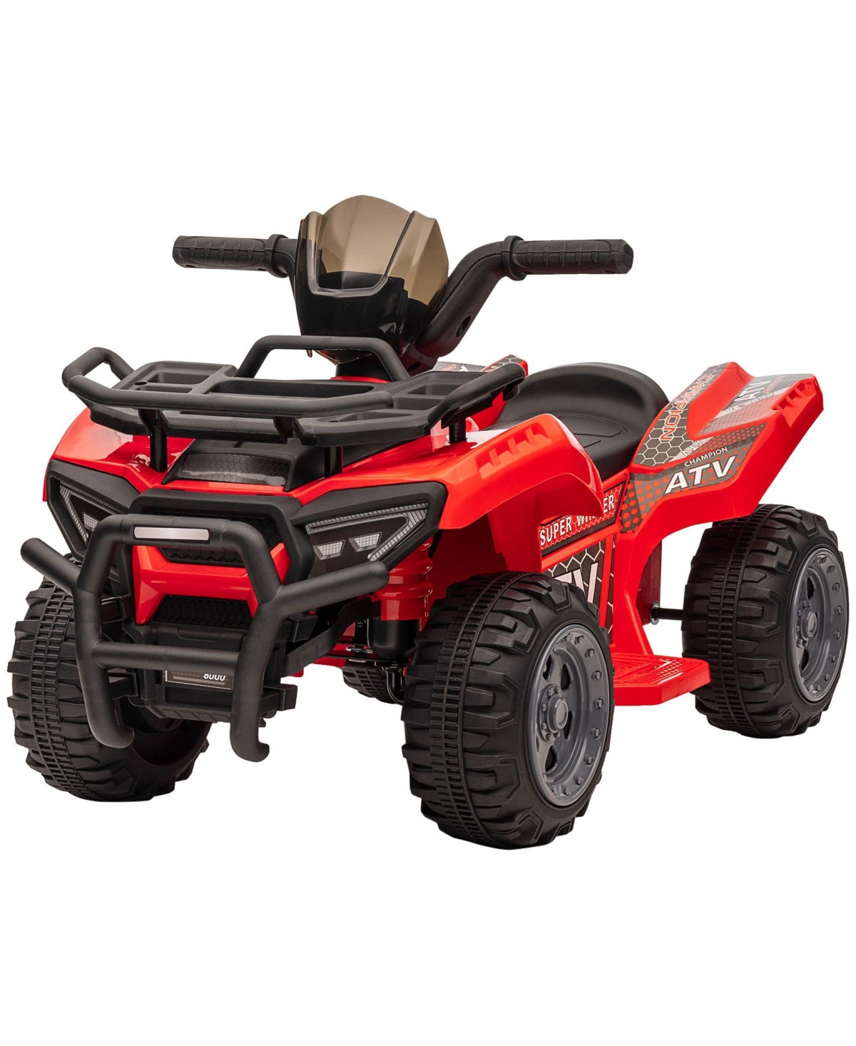 Sevorley Kids Ride-On Atv, Battery-Powered 6V, Ages 3-5 - Red
