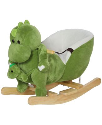 Rocking Dinosaur Ride-On Toy with Seat Restraint, Ages 18-36 Months