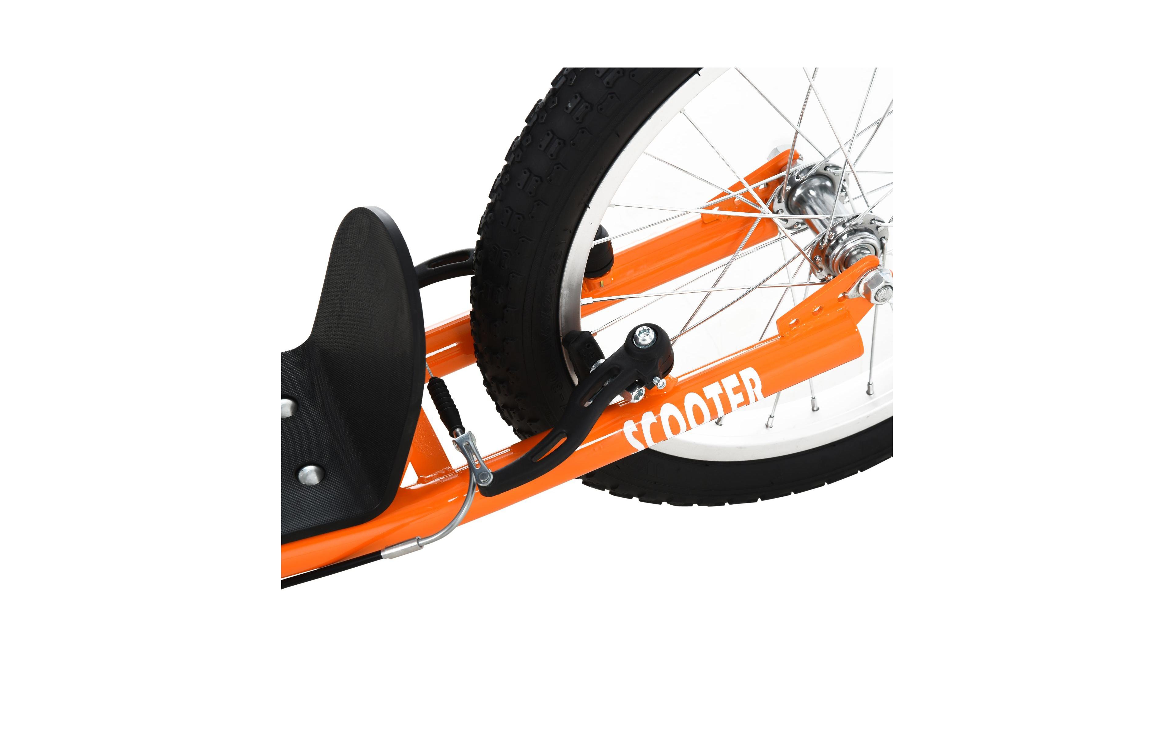 Sevorley Aluminum Ride-On Scooter with Rubber Tires, Ages 5+
