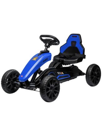 Kids Go-Kart with Hand Brake and Forward and Reverse Drive, Ages 3–8
