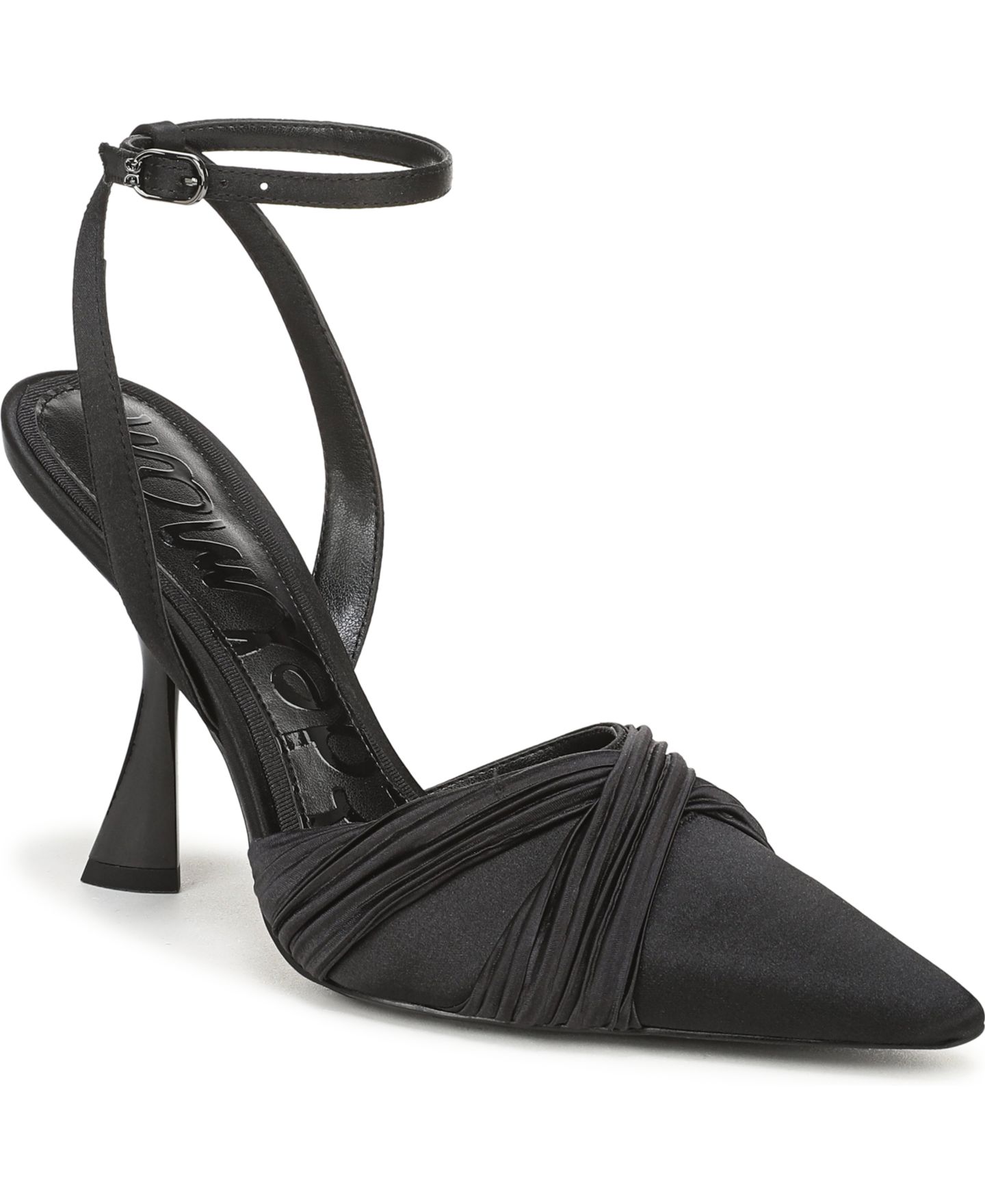 Женские туфли Sam Edelman Patrice Ankle Strap Pumps, цвет: Чёрный, вариант 1 — фото 1