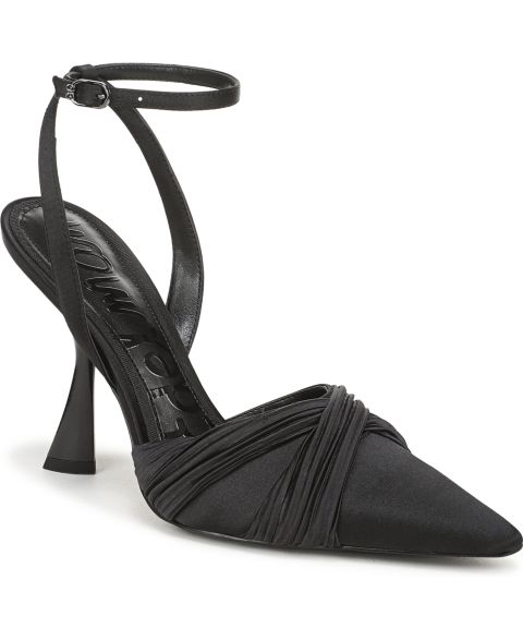 Женские туфли Sam Edelman Patrice Ankle Strap Pumps, цвет: Чёрный