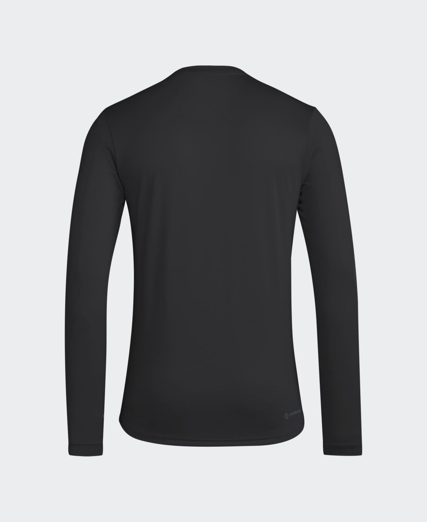 Мужская футболка adidas Black Texas Tech Red Raiders Primary Locker Logo Pre-Game Long Sleeve — фото 2