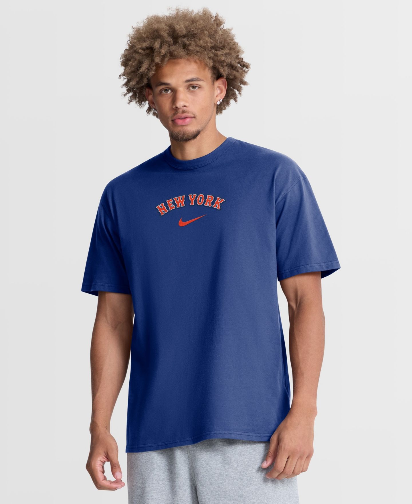 Мужская футболка Nike Royal New York Mets City Name Max90 — фото 1