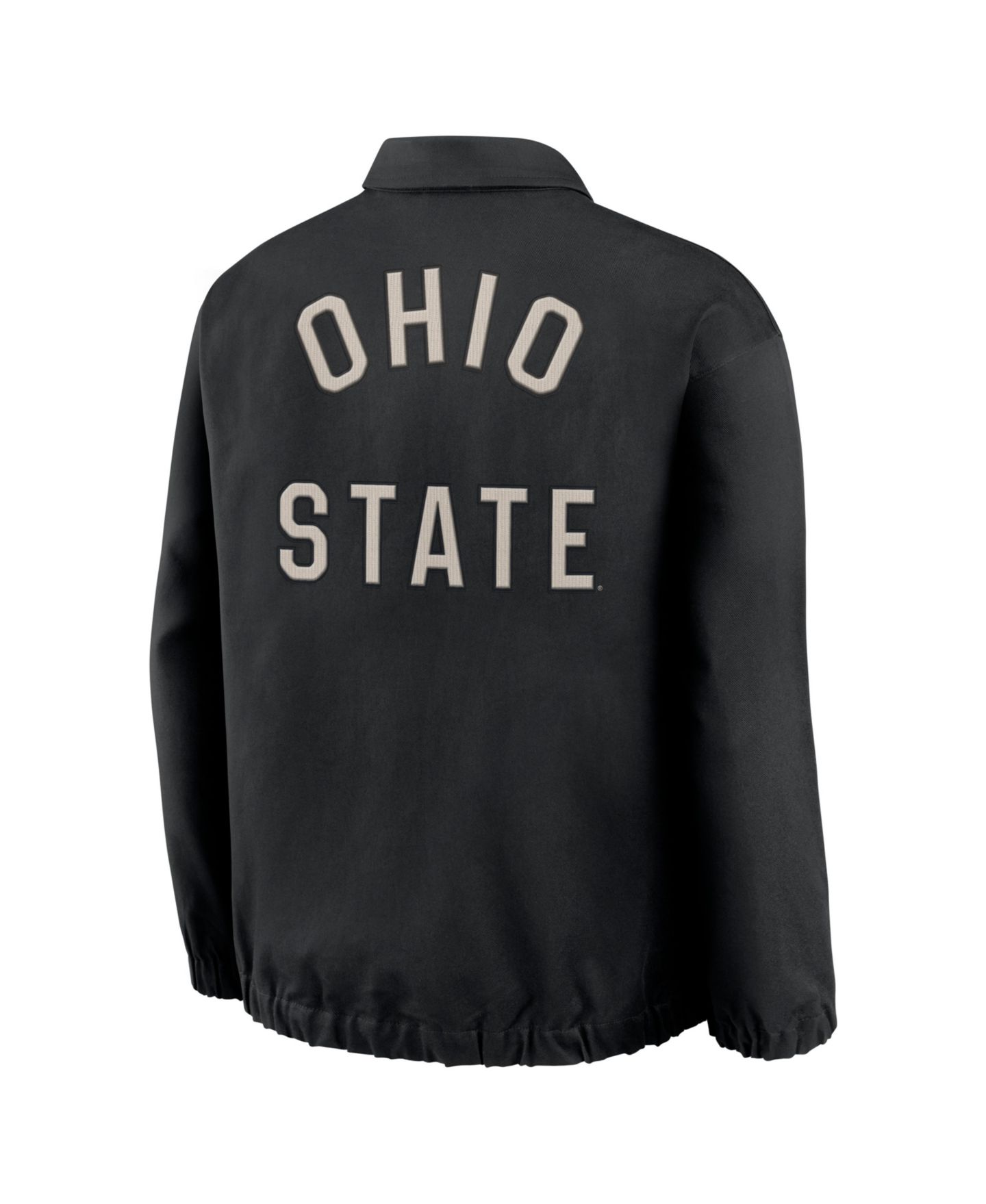 Мужская куртка Nike Black Ohio State Buckeyes Local Full-Zip Twill — фото 5