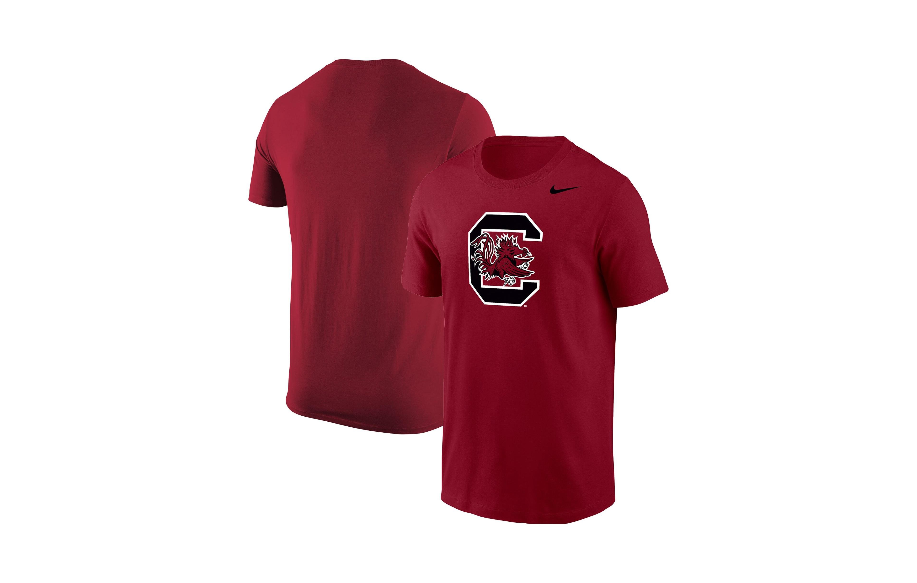 Nike Men's Garnet South Carolina Gamecocks Logo T-Shirt