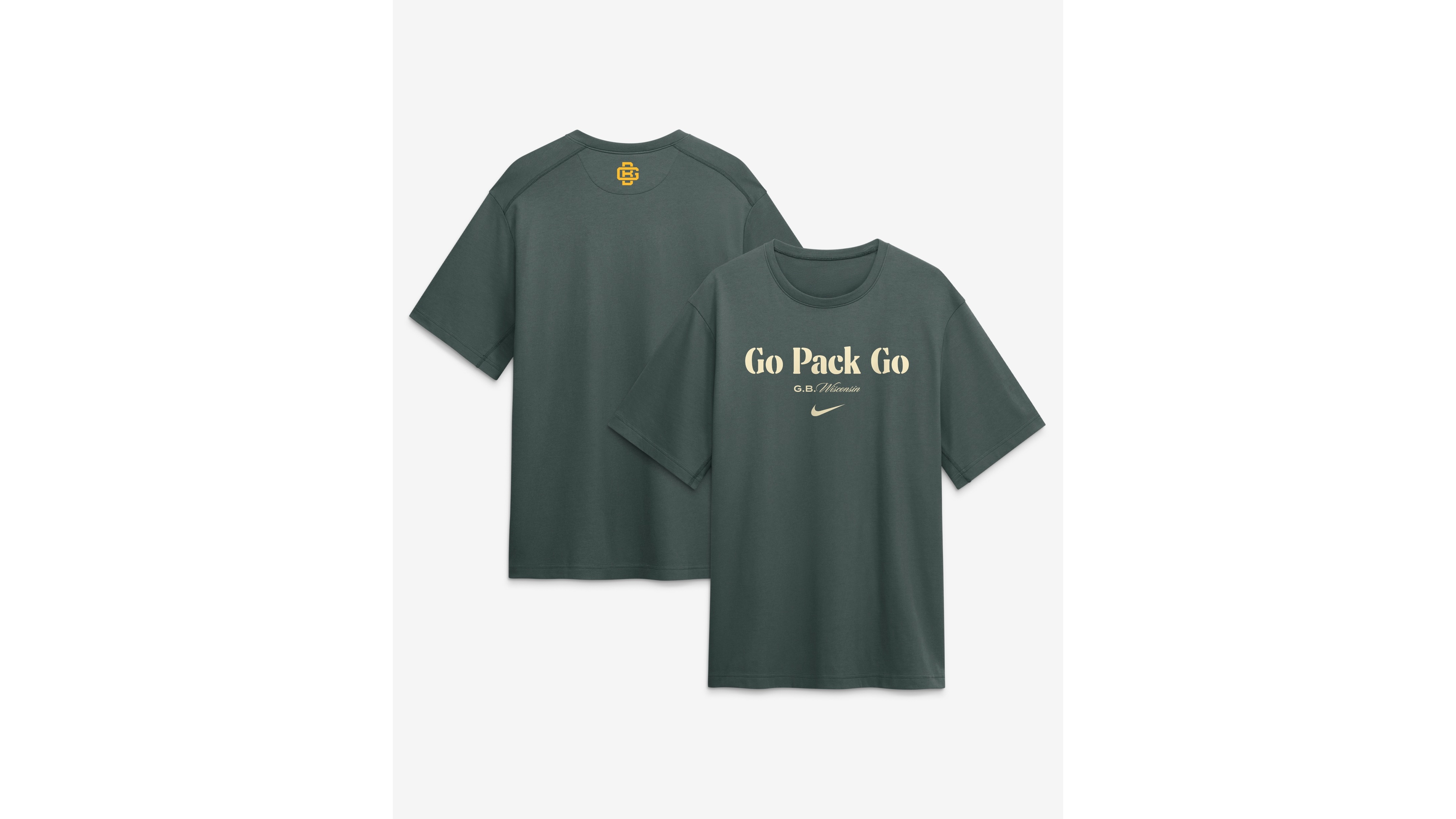 Nike Men's Green Bay Packers 2026 Rivalries Collection Dri-fit T-Shirt