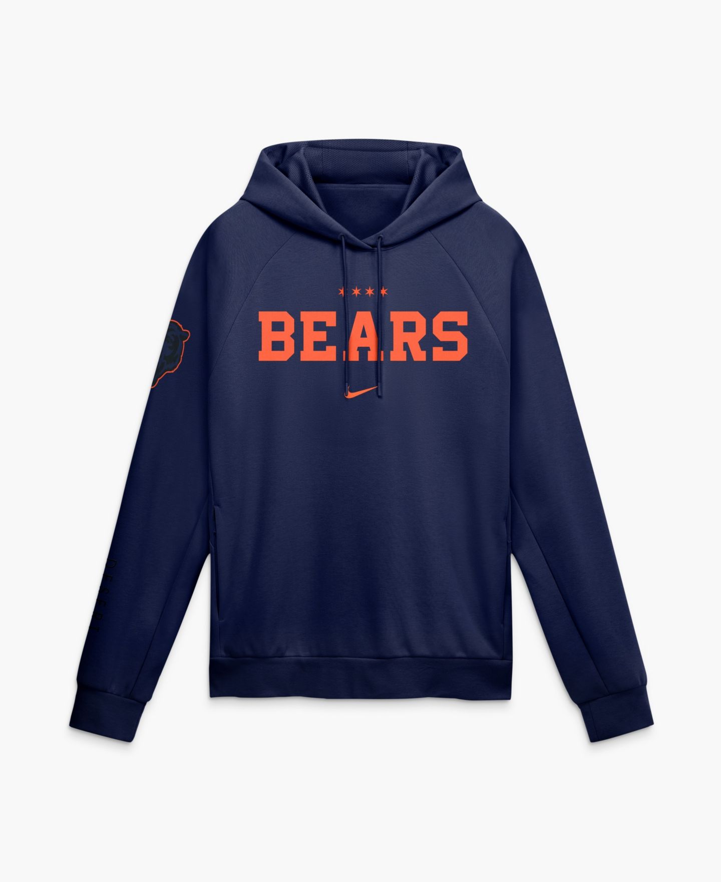 Мужское худи Nike Chicago Bears 2026 Rivalries Collection Dri-FIT, Navy — фото 6