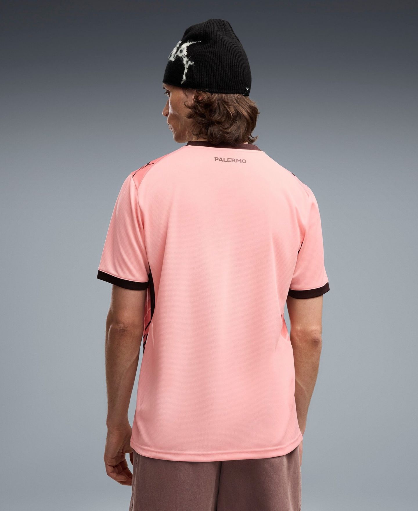 Мужской топ PUMA Light Pink Palermo 2026/27 Home Replica Jersey — фото 4