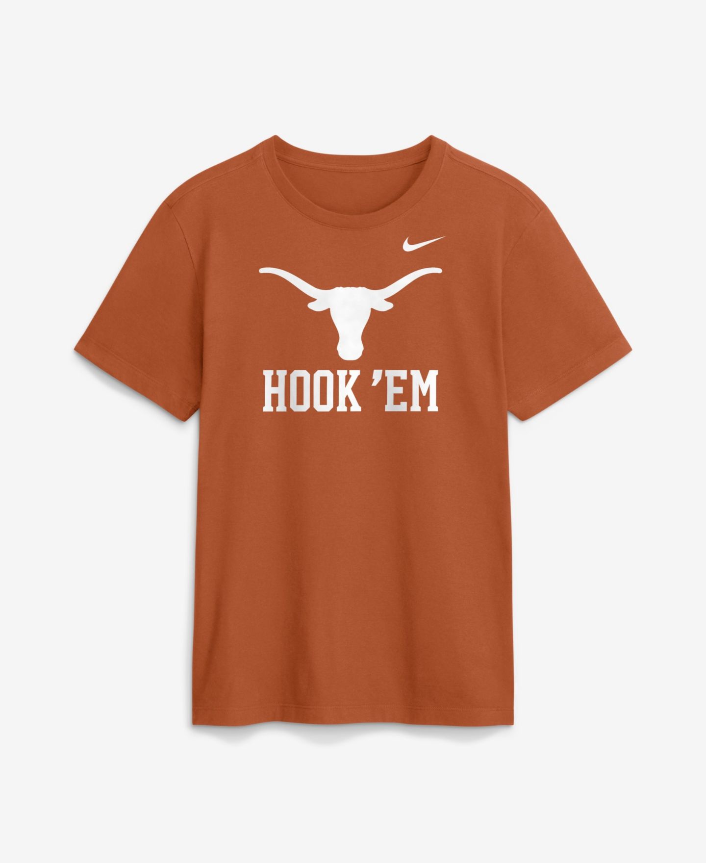 Мужская футболка Nike Texas Orange Texas Longhorns Primetime Logo Mantra — фото 1