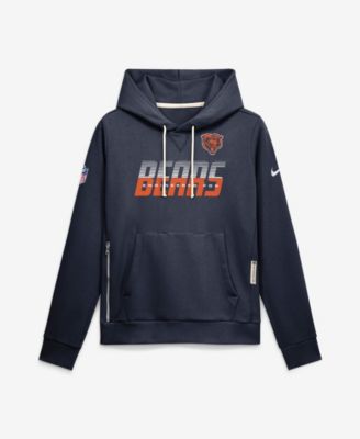 Women's Navy Chicago Bears Sideline Standard Issue Dri-FIT Hoodie