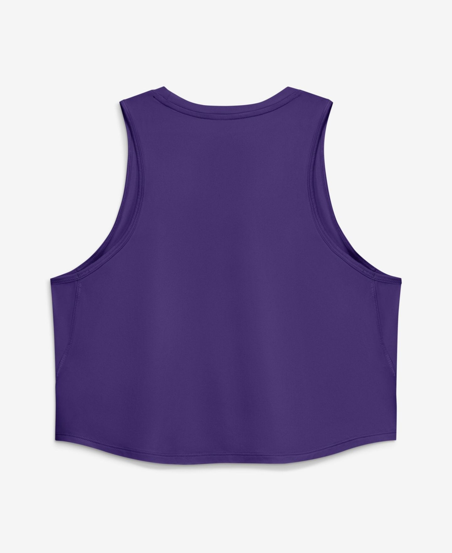Женский топ Nike Purple LSU Tigers One Dri-FIT Cropped — фото 2