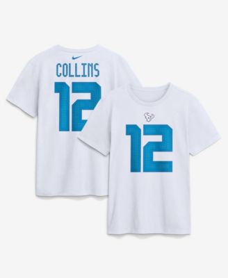 Men's Nico Collins White Houston Texans 2026 Rivalries Collection Player Name & Number T-Shirt