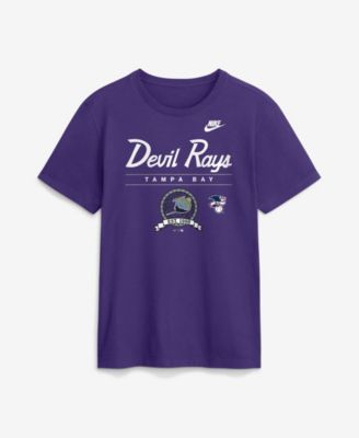 Men's Purple Tampa Bay Rays Cooperstown Graphic T-Shirt