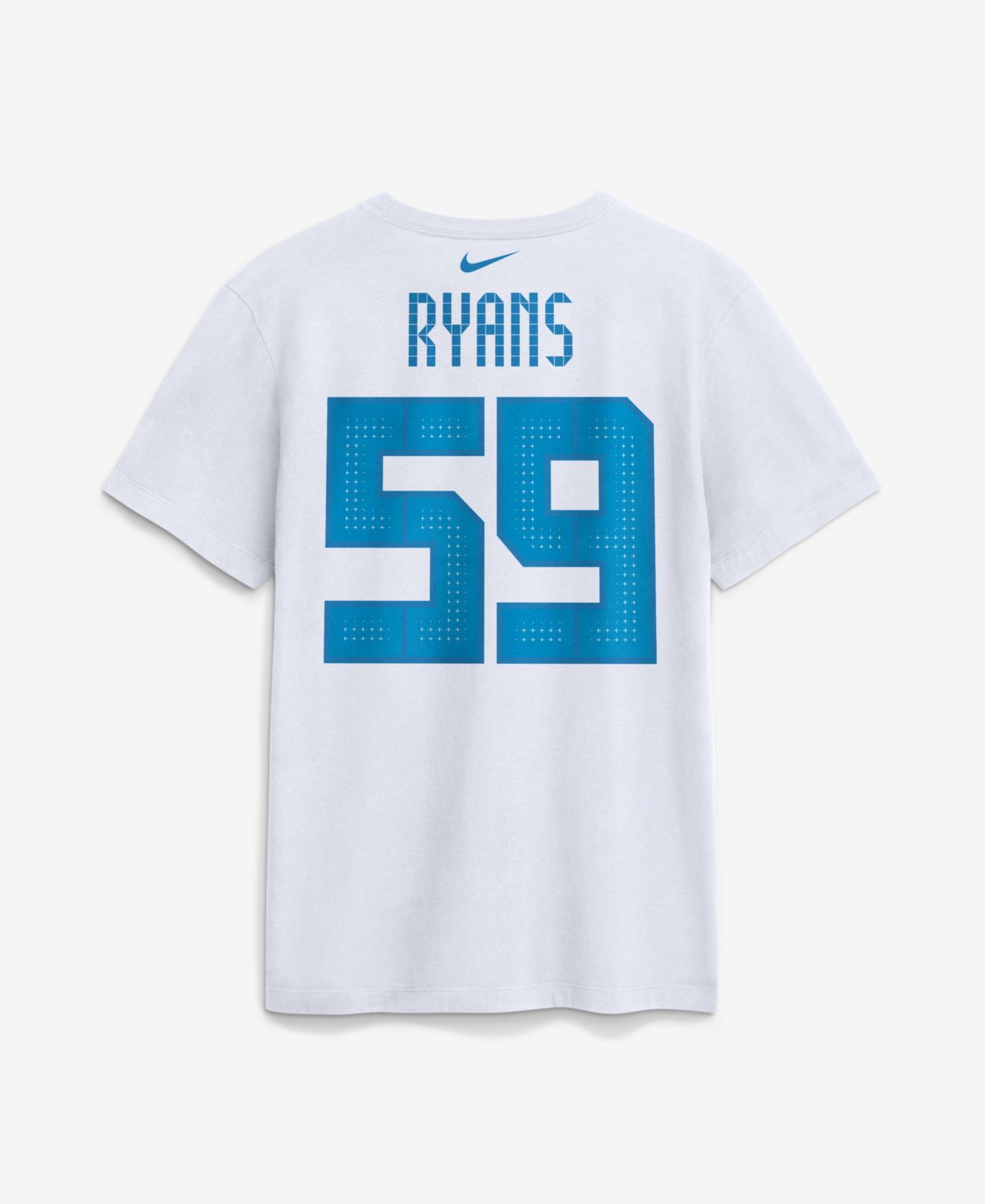 Мужская футболка Nike DeMeco Ryans White Houston Texans 2026 Rivalries Collection Player Name & Number — фото 3