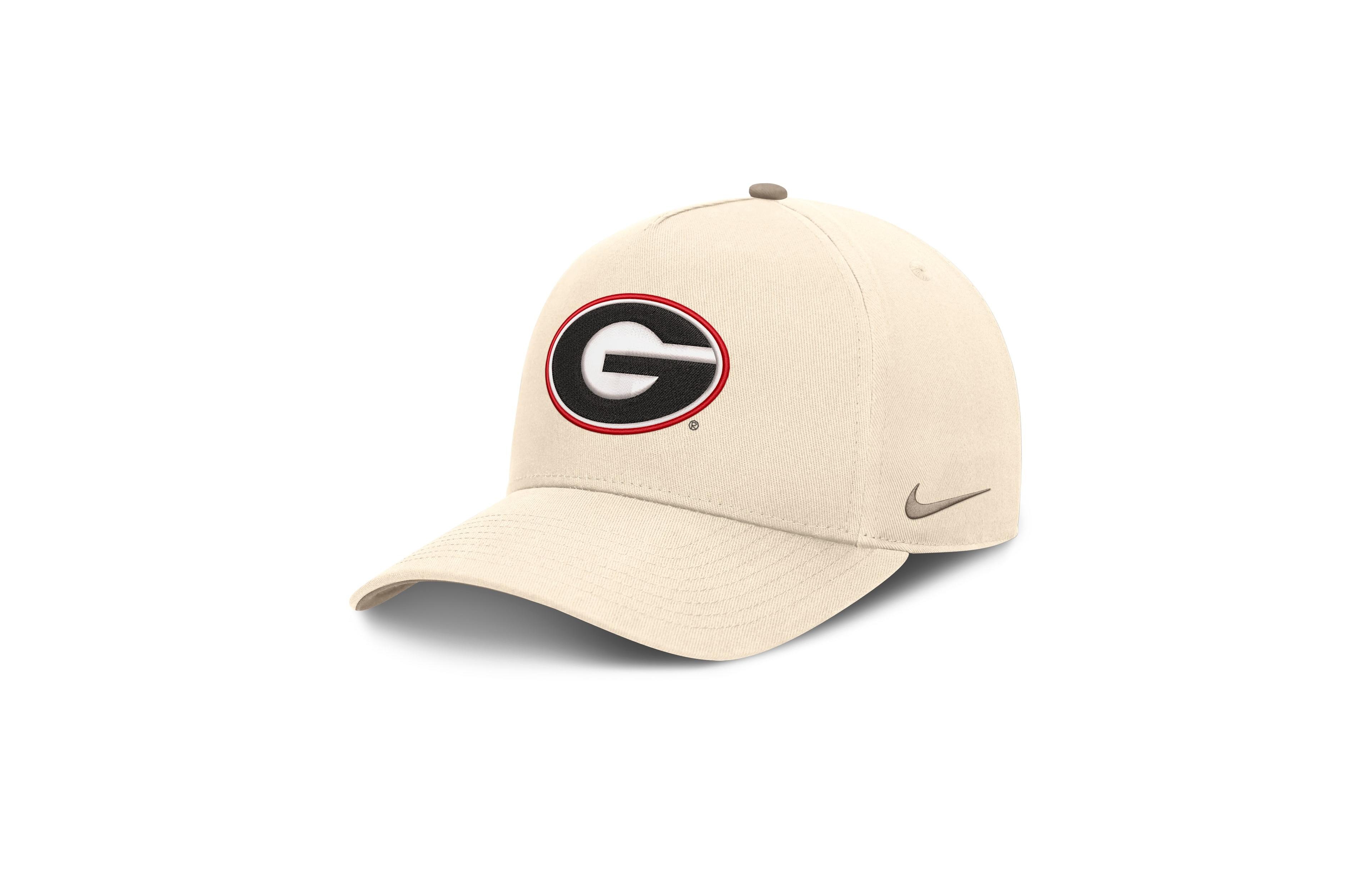 Nike Men's Natural Georgia Bulldogs Rise Adjustable Hat