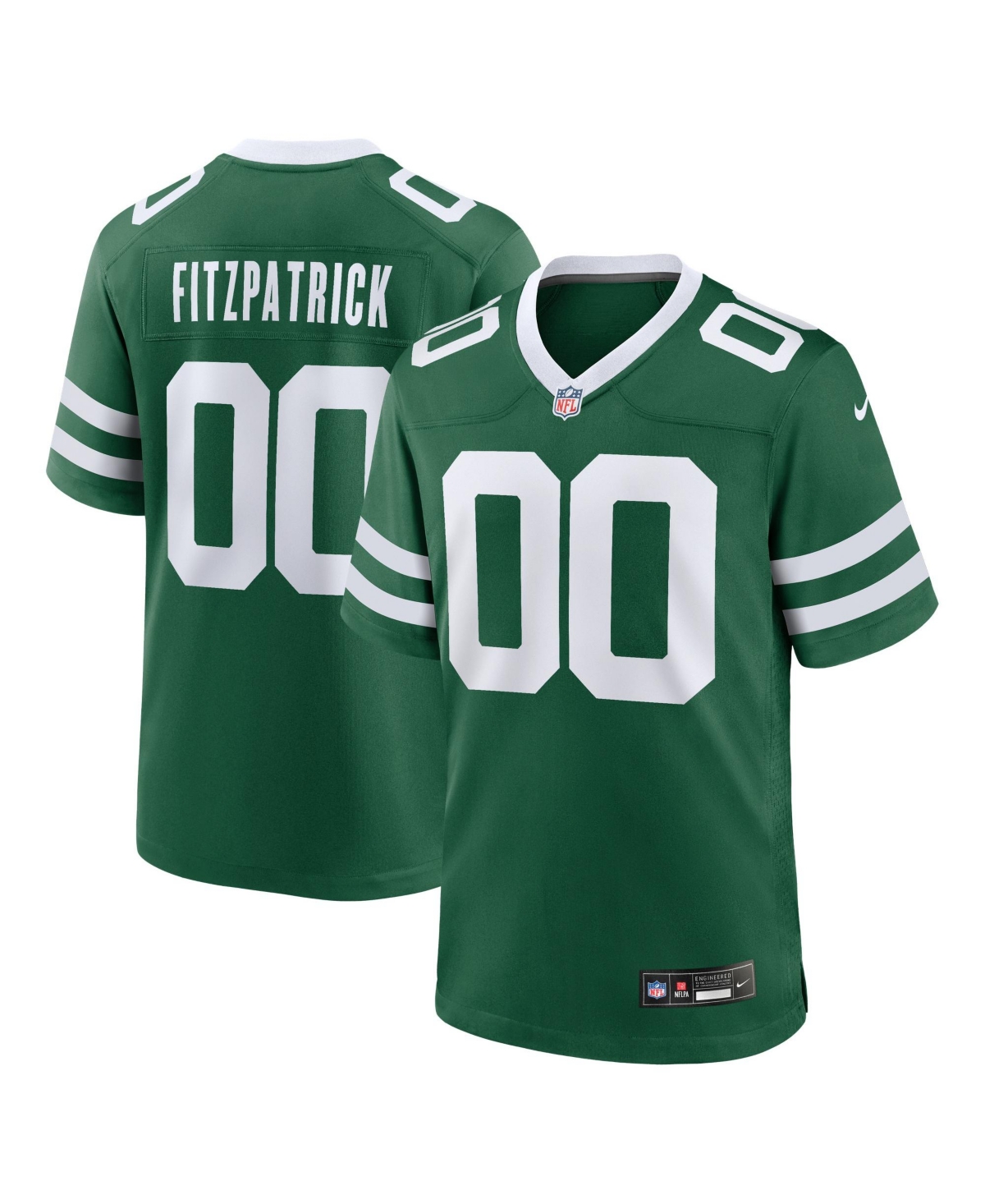 Nike Big Boys and Girls Minkah Fitzpatrick Legacy Green New York Jets Game Jersey - Green