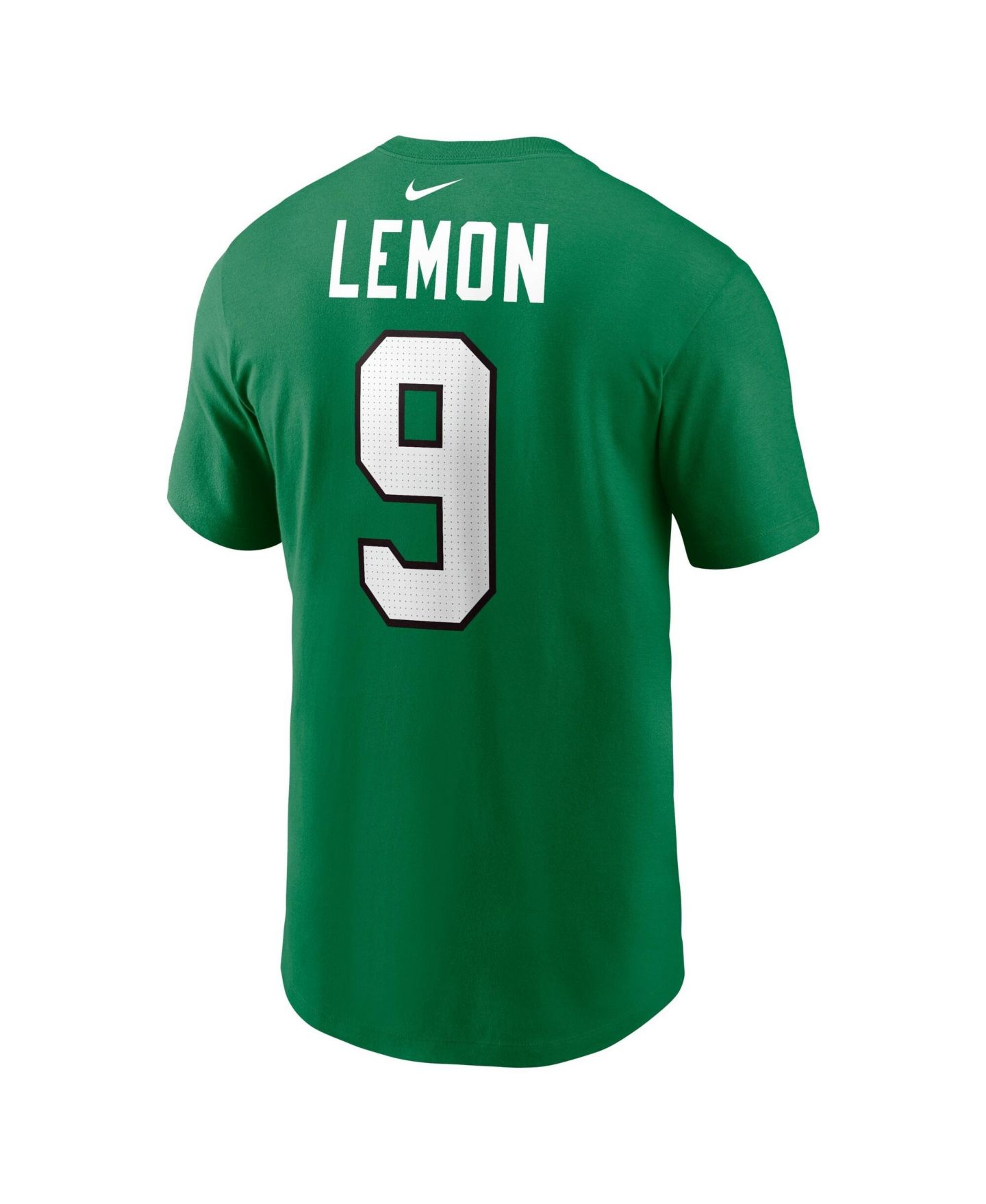 Мужская футболка Nike Makai Lemon Kelly Green Philadelphia Eagles Name & Number — фото 3