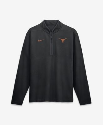 Nike - Men's  Black Texas Longhorns Dri-FIT Victory Half-Zip Pullover Black