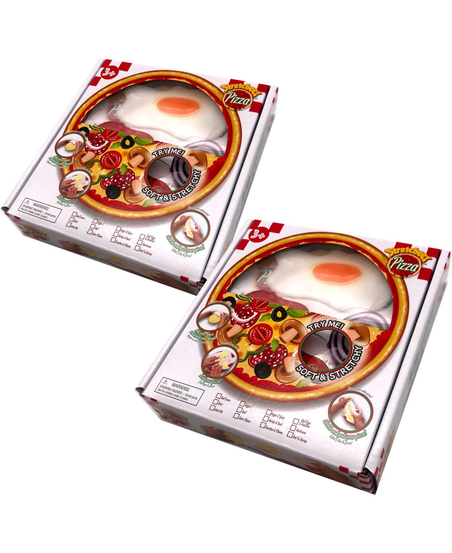 Игрушка-антистресс Stretcheez Pizza Blind Box, набор из 2 шт., от 3 лет — фото 7