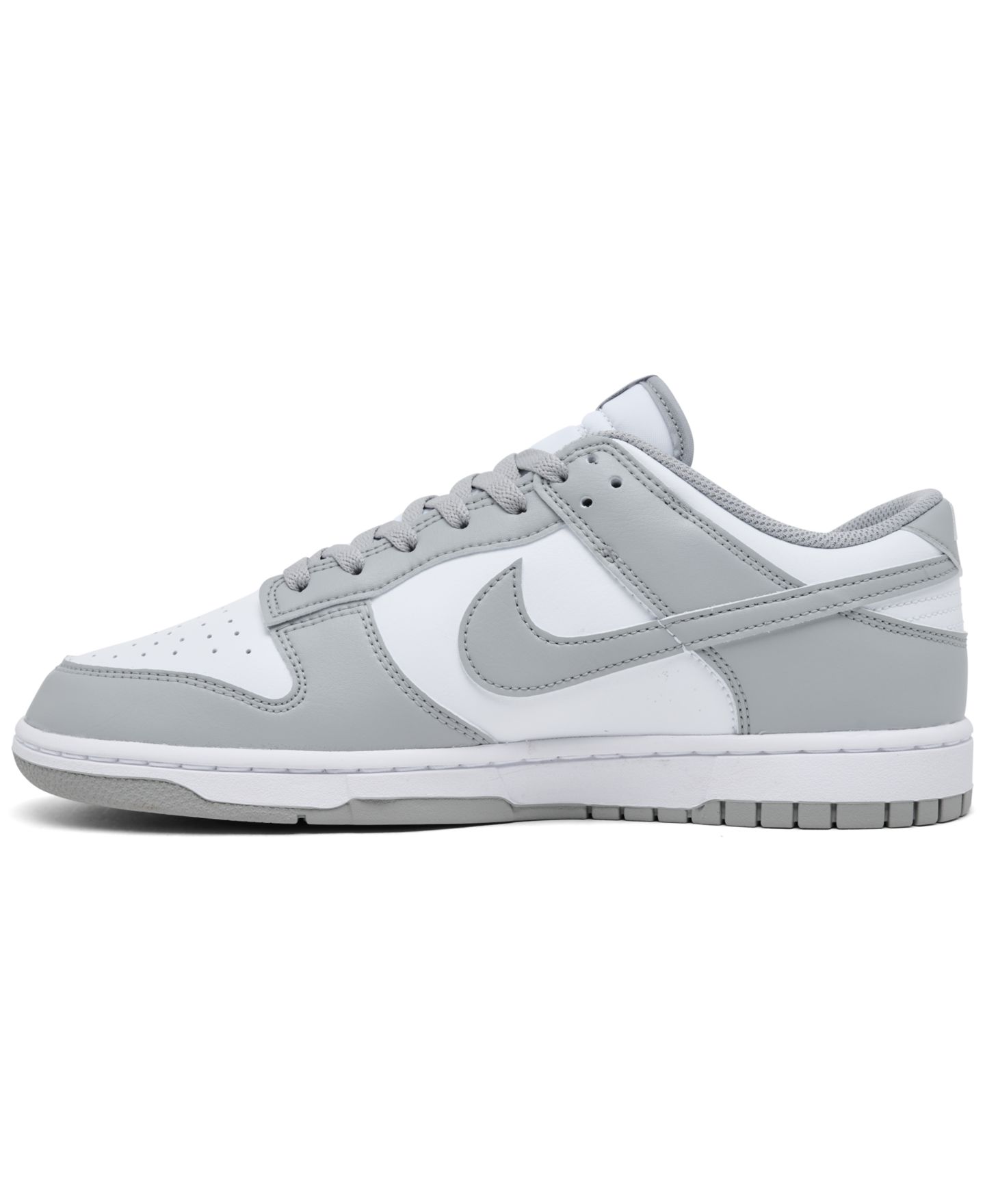 Мужские кроссовки Nike Dunk Low Retro Lifestyle, цвет: Белый / Серый — фото 3