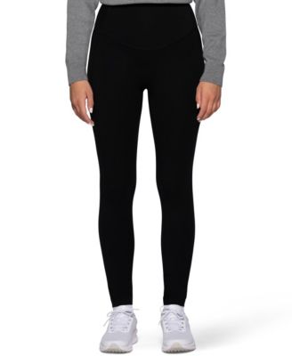 Women's Cotton-Blend Contour High-Waisted Tummy Control Leggings