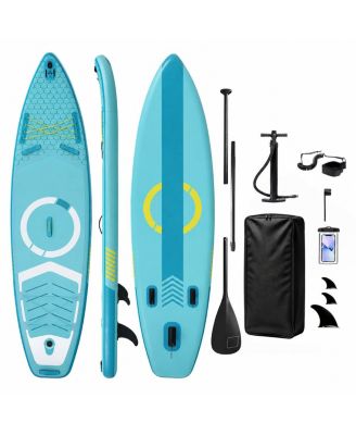 Inflatable Paddle Board All Skill Levels Portable Complete Accessories