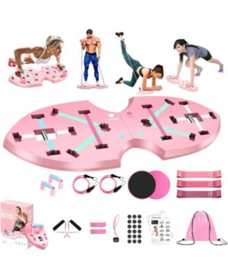 Home Gym Equipment Ab Roller Wheel Resistance Bands